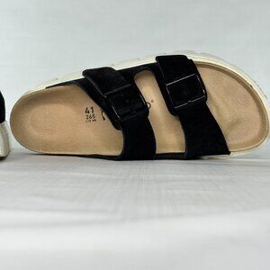 Birkenstock Papillio Arizona Chunky Suede Platform Sandals